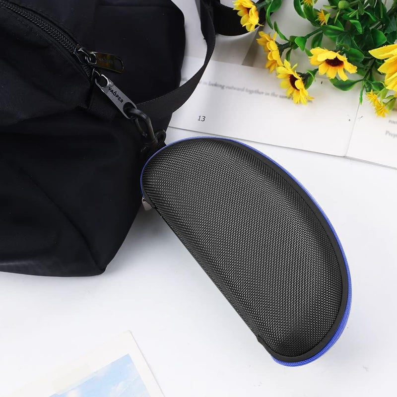 SteelFever 3pcs Zipper Hard Shell Sunglasses Case and Eyeglasses Case Portable Travel Glasses Case with Plastic Hook - Image 5